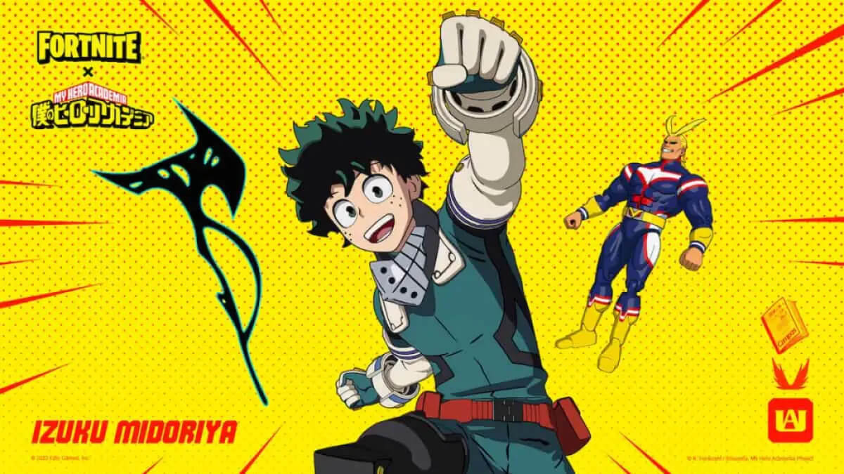اسکین Deku در فورتنایت