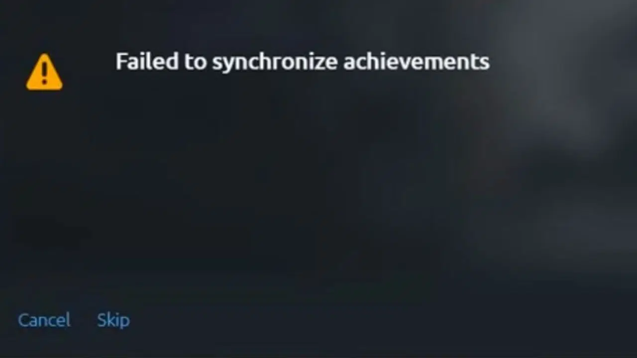 خطای Failed To Synchronize Achievements در رینبو