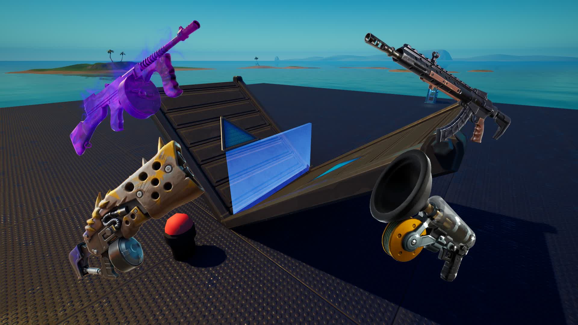 نقشه متیک فایت فورتنایت
